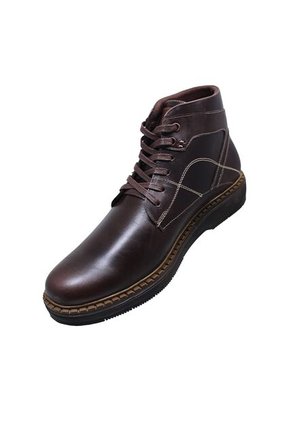 Bota De Cuero Para Hombre Casual