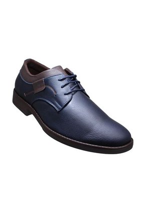 Zapato De Amarrar En Cuero Casual Para Hombre