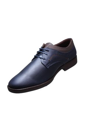 Zapato De Amarrar En Cuero Casual Para Hombre