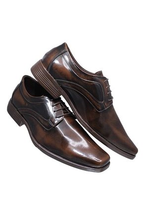 Zapato Cuero Riviera Amarrar Hombre