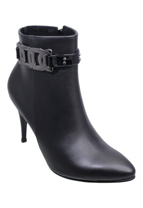 BOTIN TACON PUNTILLA PARA MUJER NEGRO