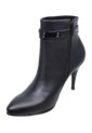 BOTIN TACON PUNTILLA PARA MUJER NEGRO de Generic