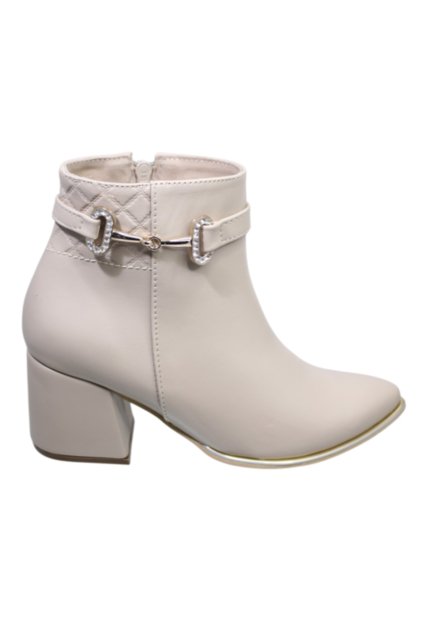 BOTINES PARA DAMA BEIGE
