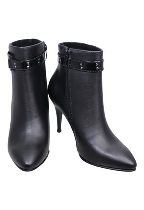 BOTIN TACON PUNTILLA PARA MUJER NEGRO