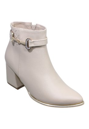 BOTINES PARA DAMA BEIGE