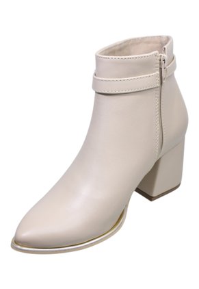 BOTINES PARA DAMA BEIGE