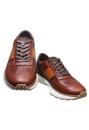 Zapato Cuero De Amarrar Casual Para Hombre