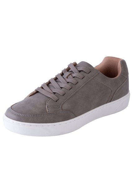 Zapatos Casuales Champ Para Hombre Gris Comfort Plus 200926