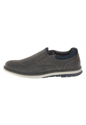 Zapatos Casuales Fortis Ii Para Hombre Gris Oscuro Comfort Plus 201682