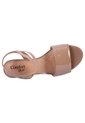 Sandalias Petula Con Taco Tipo Cuña Para Mujer Beige Comfort Plus 201274 de Generic