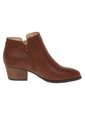 Botines Ashlee Con Taco Para Mujer Cogñac Comfort Plus 210194 de Generic
