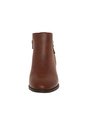 Botines Ashlee Con Taco Para Mujer Cogñac Comfort Plus 210194 de Generic