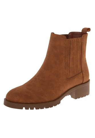 Botines Chelsea Para Mujer Cogñac Comfort Plus 210213 Generic