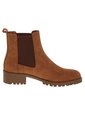 Botines Chelsea Para Mujer Cogñac Comfort Plus 210213 de Generic