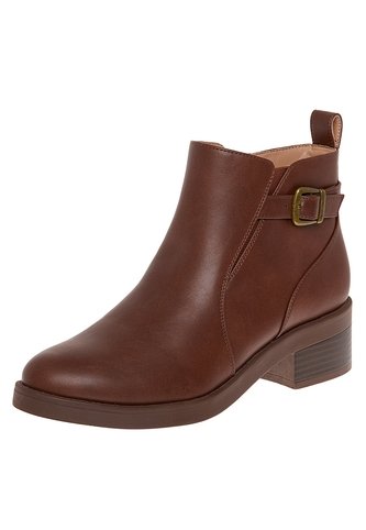 Botines Pepe Para Mujer Café Comfort Plus 210401 Generic