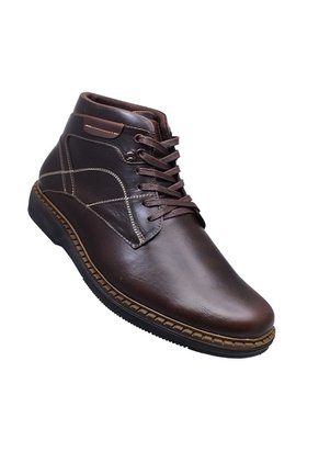 Bota De Cuero Para Hombre Casual