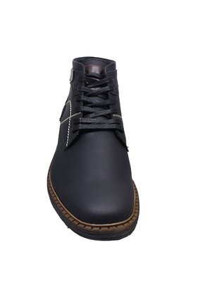 Bota Cuero Graso Hombre Casual
