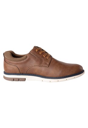 Zapatos Casuales Fortis Tipo Oxford Para Hombre Cogñac Comfort Plus 198817 Payless