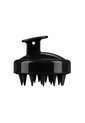 Cepillo Masajeador De Silicona Para Cuero Cabelludo Exfoliante Capilar Negro de Generic