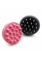 Cepillo Masajeador De Silicona Para Cuero Cabelludo Exfoliante Capilar Negro de Generic