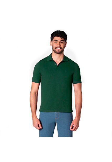 Camiseta Polo 303 Hombre Lec Lee - Verde Oscuro Verde Oscuro/XL
