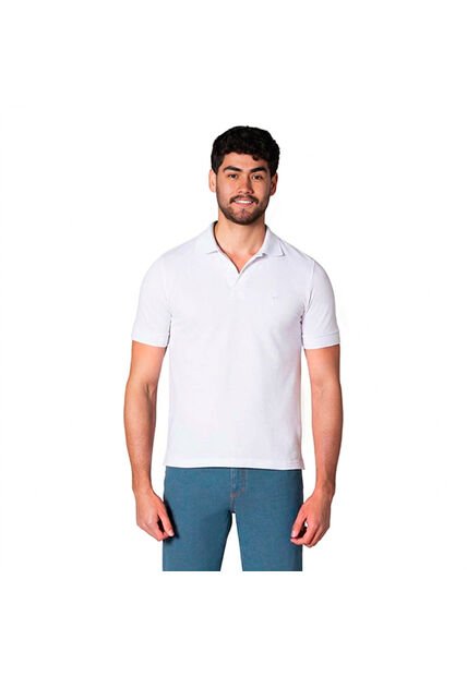 Camiseta Polo 303 Hombre Lec Lee - Blanco