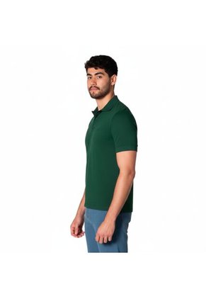 Camiseta Polo 303 Hombre Lec Lee - Verde Oscuro Verde Oscuro/XL