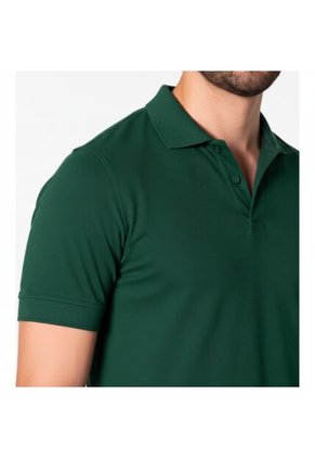 Camiseta Polo 303 Hombre Lec Lee - Verde Oscuro Verde Oscuro/XL