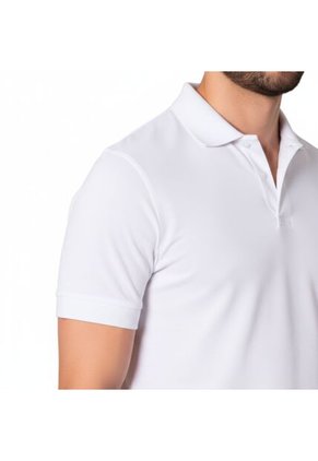 Camiseta Polo 303 Hombre Lec Lee - Blanco