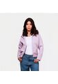 Chaqueta Casual Mujer Lec Lee – Lila Y Gris de Generic