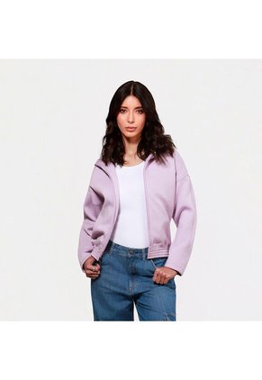 Chaqueta Casual Mujer Lec Lee – Lila Y Gris