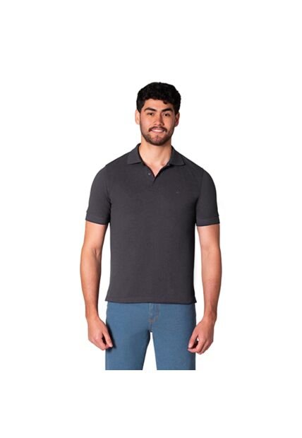 Camiseta Polo Para Hombre Lec Lee Gris