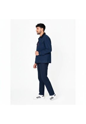 Chaqueta Para Hombre Índigo Con Ovejero Lec Lee M