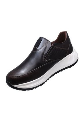 Zapato Mocasín Casual Cuero Para Hombre