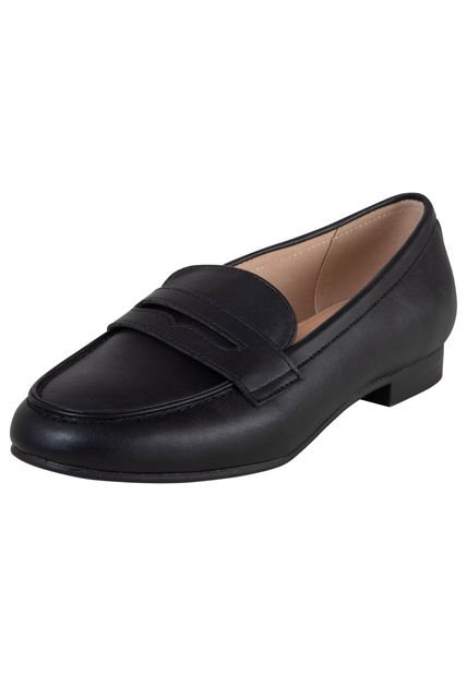 Zapatos Casuales Dana Con Diseño De Mocasín Para Mujer Negro Comfort Plus 199803