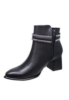 Botín Mujer Puntudo Tacón 5 1/2