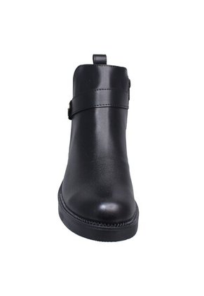 Botín Plano Dama Correas Ajuste Cremallera