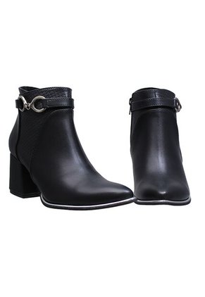 Botín Puntudo Para Mujer Tacón 61/2