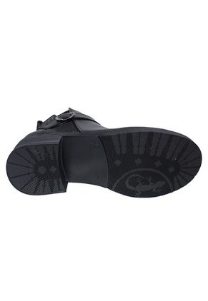 Botín Plano Dama Correas Ajuste Cremallera