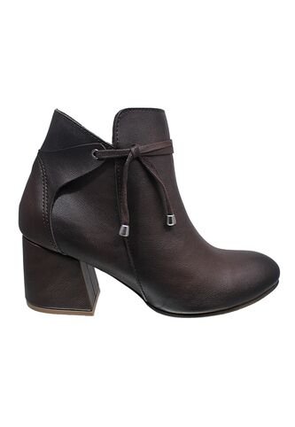 Botín Dama Tacón Ancho 5 12 Generic