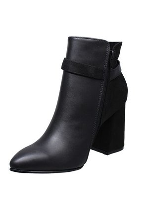 Botín Puntudo Sintético Por Nobuk Tacón