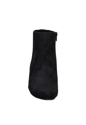 Botín Puntudo Textil Para Mujer Tacón 5 12