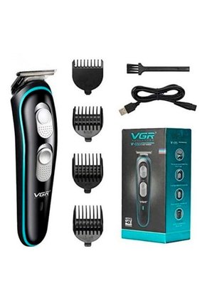 Máquina Peluquera Patillera Profesional Recargable Guías Vgr