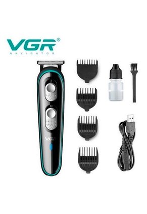 Máquina Peluquera Patillera Profesional Recargable Guías Vgr