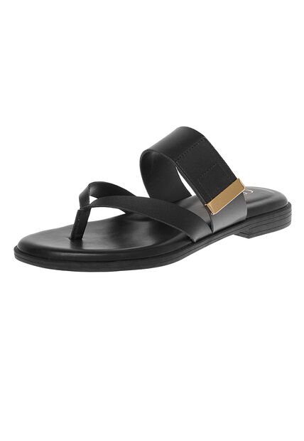 Sandalias Vero Para Mujer Negro Comfort Plus 201594