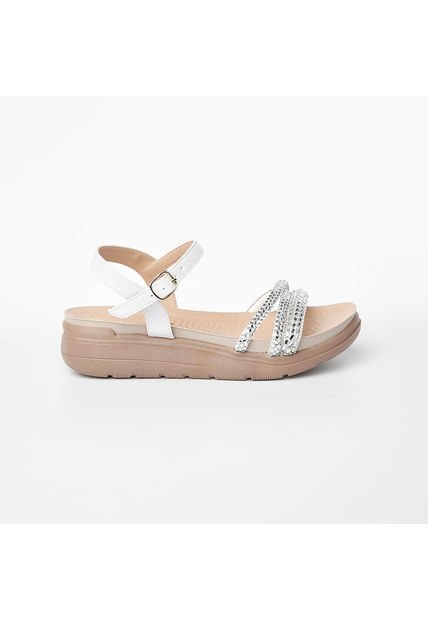 SANDALIAS GERAL'S MUJER 944-NA BLANCO Talla 35