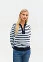 Camisero Isolda - Marfil/Azul - Give de Giive