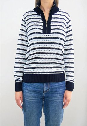 Camisero Isolda - Marfil/Azul - Give