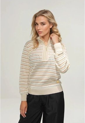 Camisero Isolda - Beige/Almendra - Give