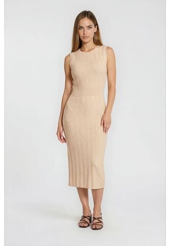 Vestido Galatea - Beige - Give Giive